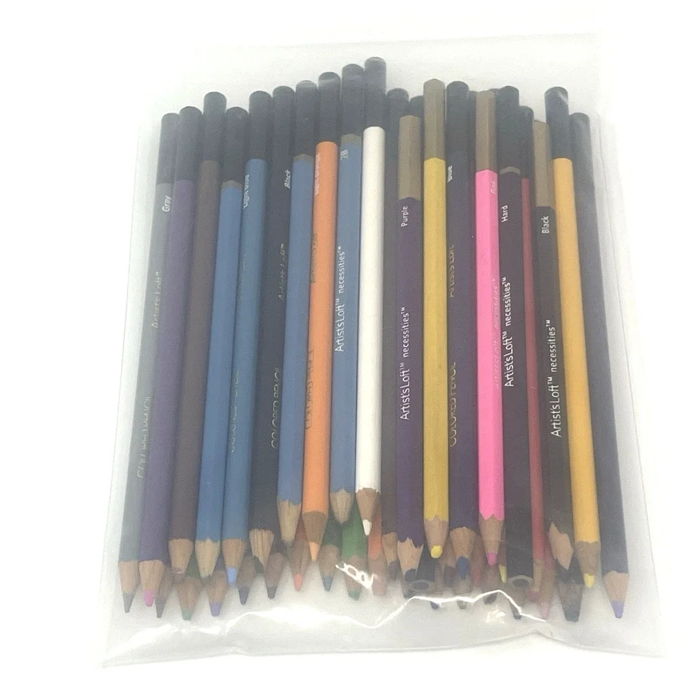 Lot 161 Colored Pencils Art 101 Crayola Artist Loft Scholastic Bulk Drawing Set